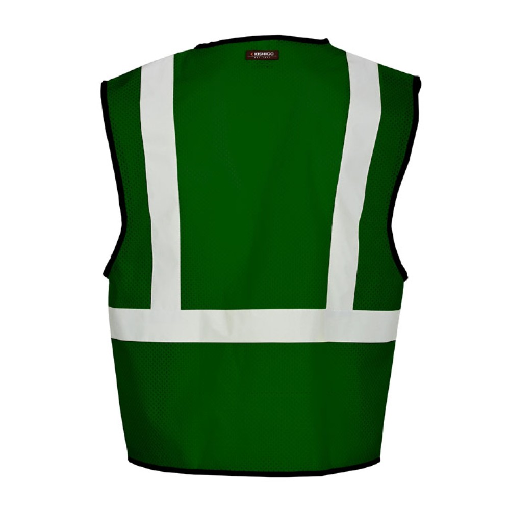 Kishigo B120 Enhanced Visibility Mesh Vest [Green]