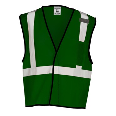 Kishigo B120 Enhanced Visibility Mesh Vest [Green]
