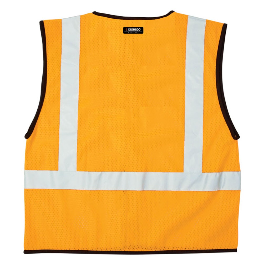 Kishigo B120 Enhanced Visibility Mesh Vest [Yellow]