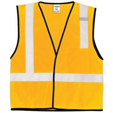 Kishigo B120 Enhanced Visibility Mesh Vest [Yellow]