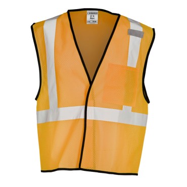 Kishigo B120 Enhanced Visibility Mesh Vest [Yellow]