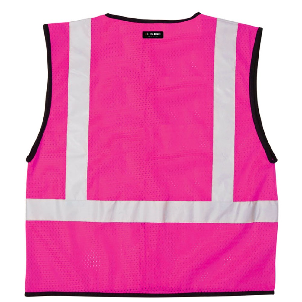 Kishigo B120 Enhanced Visibility Mesh Vest [Pink]