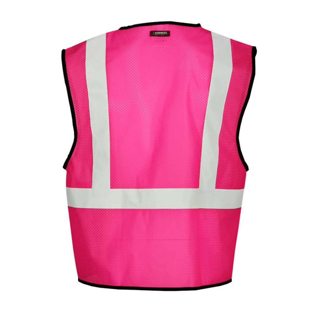 Kishigo B120 Enhanced Visibility Mesh Vest [Pink]