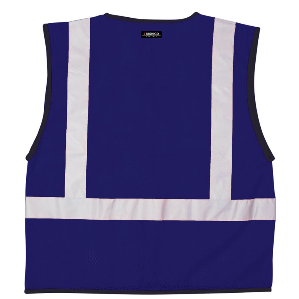 Kishigo B120 Enhanced Visibility Mesh Vest [Navy Blue]
