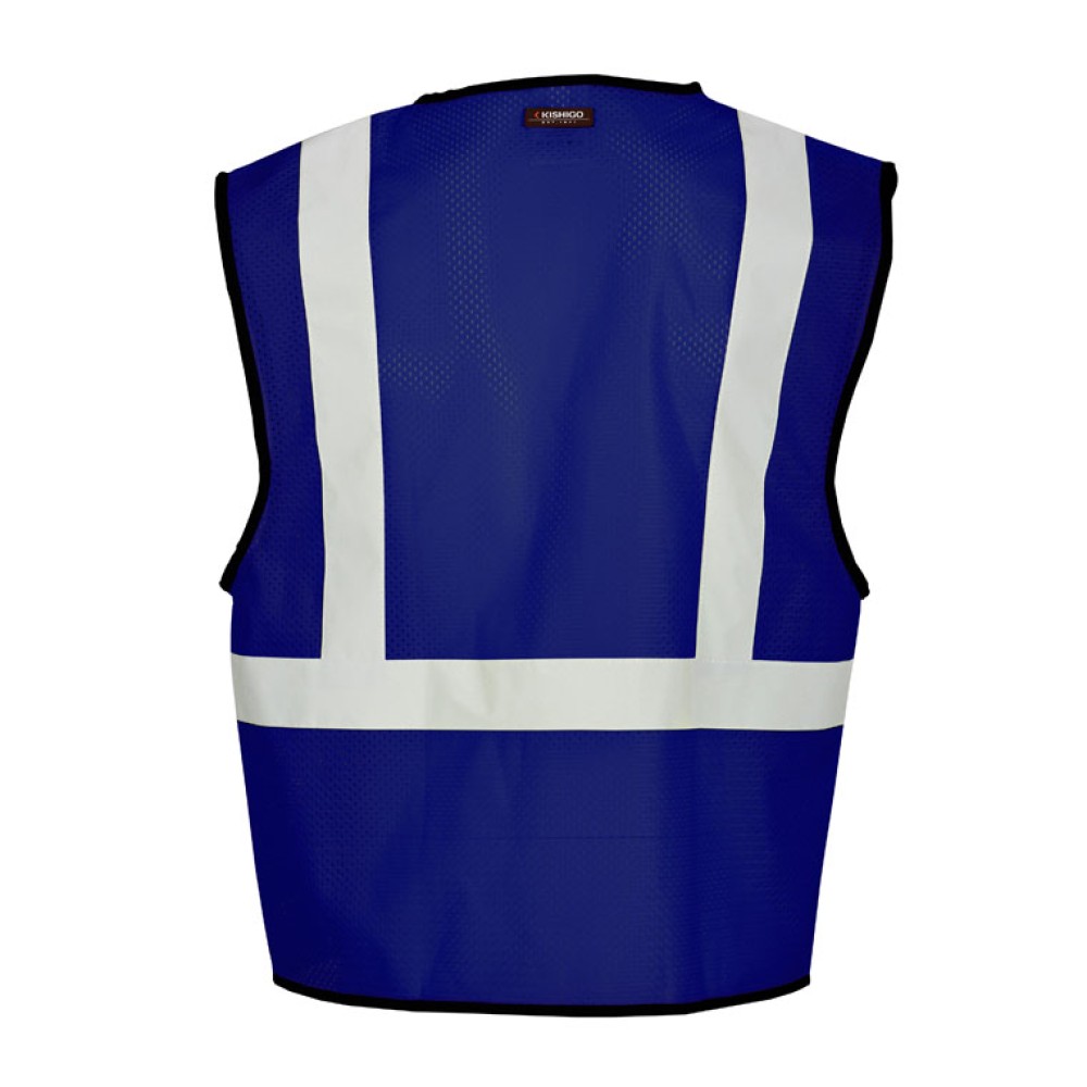 Kishigo B120 Enhanced Visibility Mesh Vest [Navy Blue]