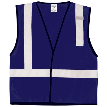 Kishigo B120 Enhanced Visibility Mesh Vest [Navy Blue]