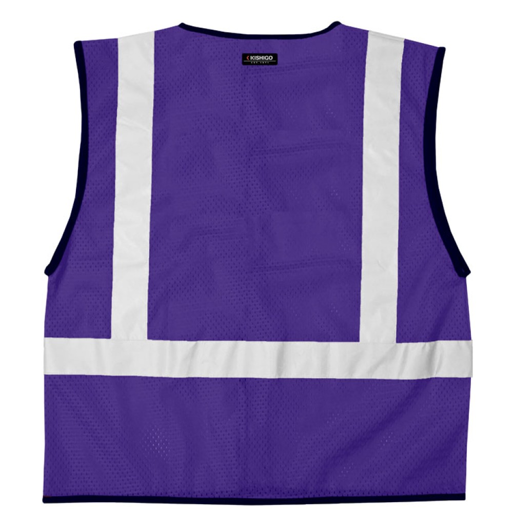 Kishigo B120 Enhanced Visibility Mesh Vest [Purple]