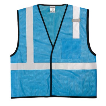 Kishigo B120 Enhanced Visibility Mesh Vest [Electric Blue]