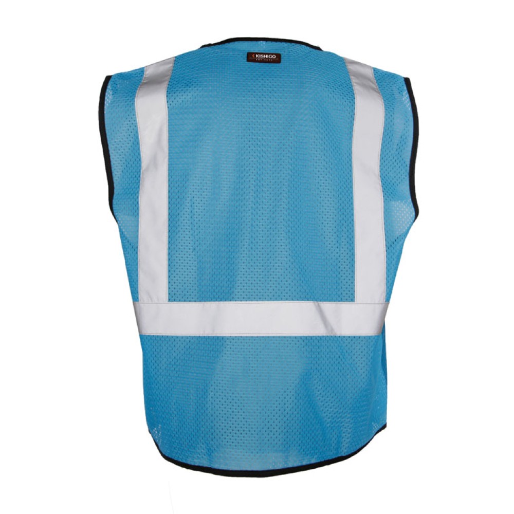Kishigo B120 Enhanced Visibility Mesh Vest [Electric Blue]