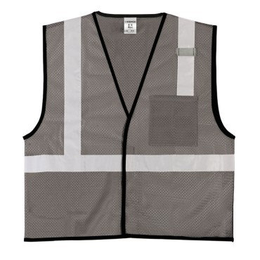 Kishigo B120 Enhanced Visibility Mesh Vest [Gray]
