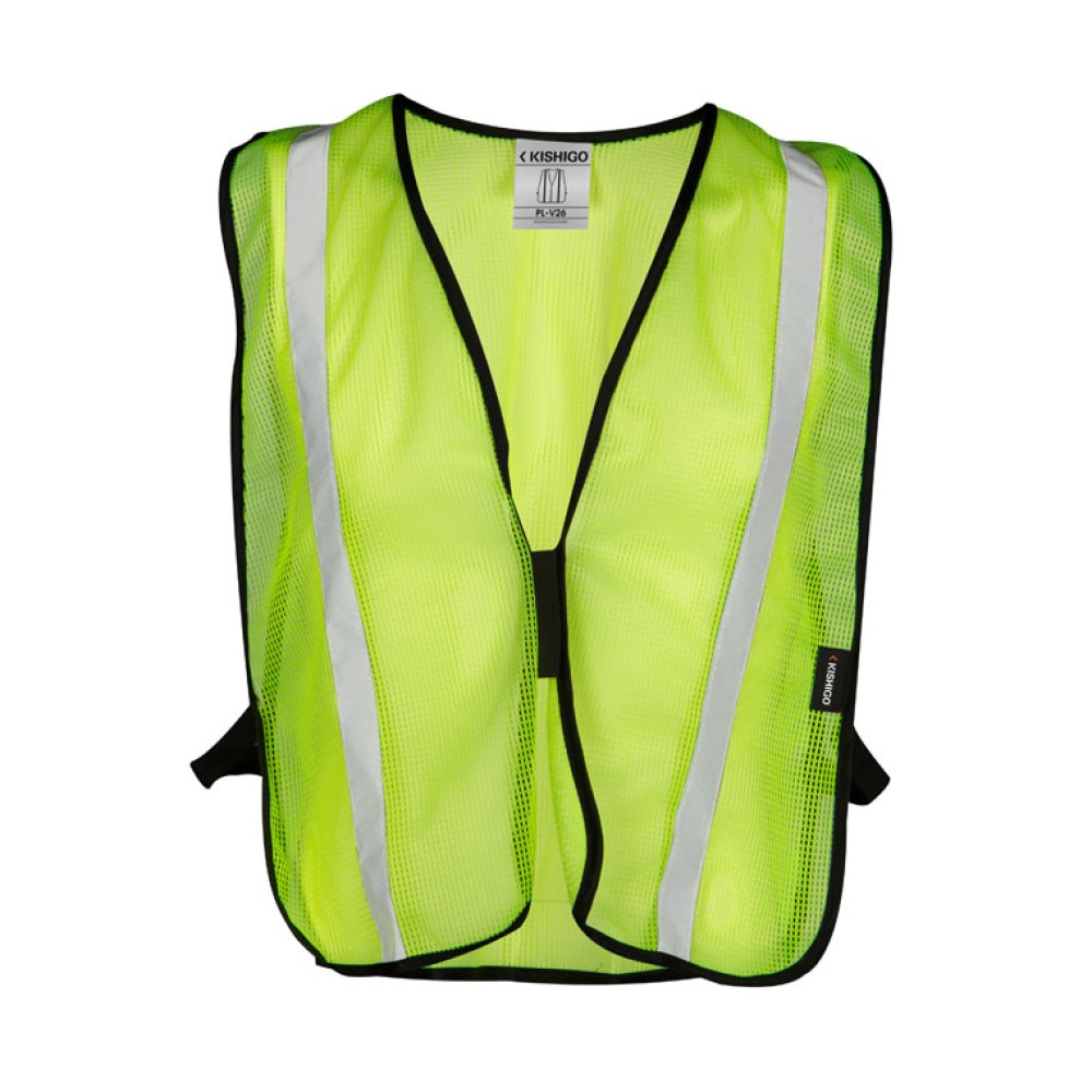 Kishigo PL-V26 LIME, NON-ANSI COMPLIANT, P SERIES MESH VEST