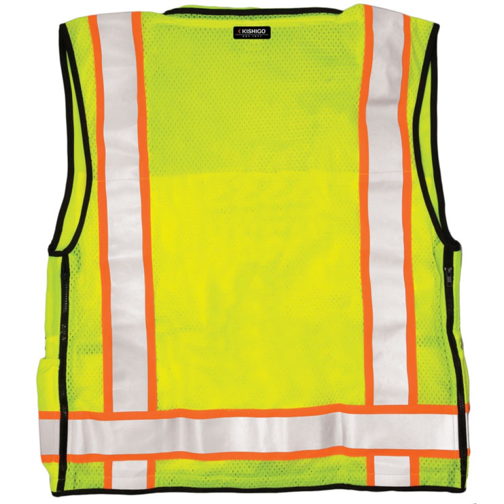 Kishigo S5000 Professional Surveyors Vest [Lime]