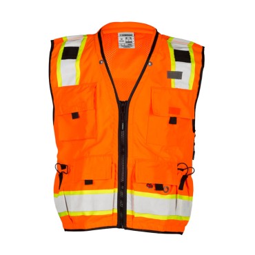 Kishigo S5000 Professional Surveyors Vest [Orange]