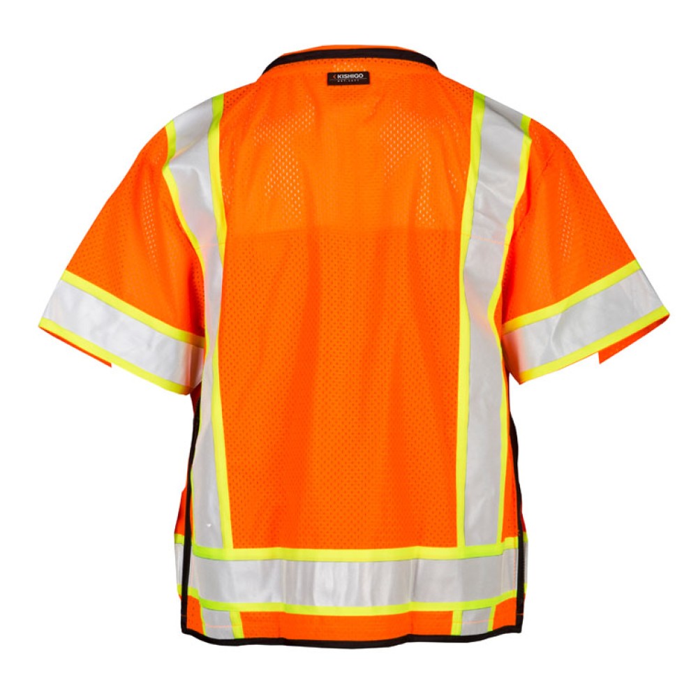 Kishigo S5010 Professional Surveyors Vest [Orange]