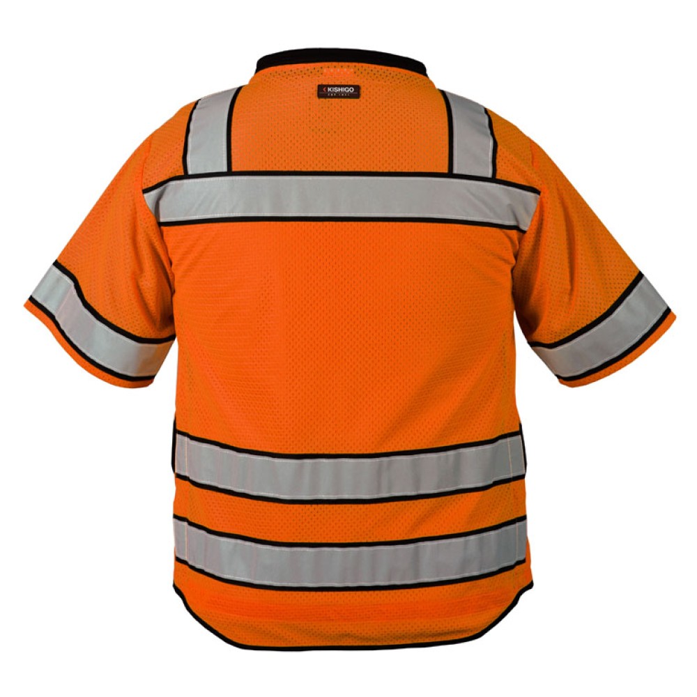 Kishigo S5014 High Performance Surveyors Vest [Orange]