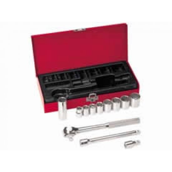 Wylaco Supply Klein 65504 12Piece 3/8Inch Drive Socket Wrench Set