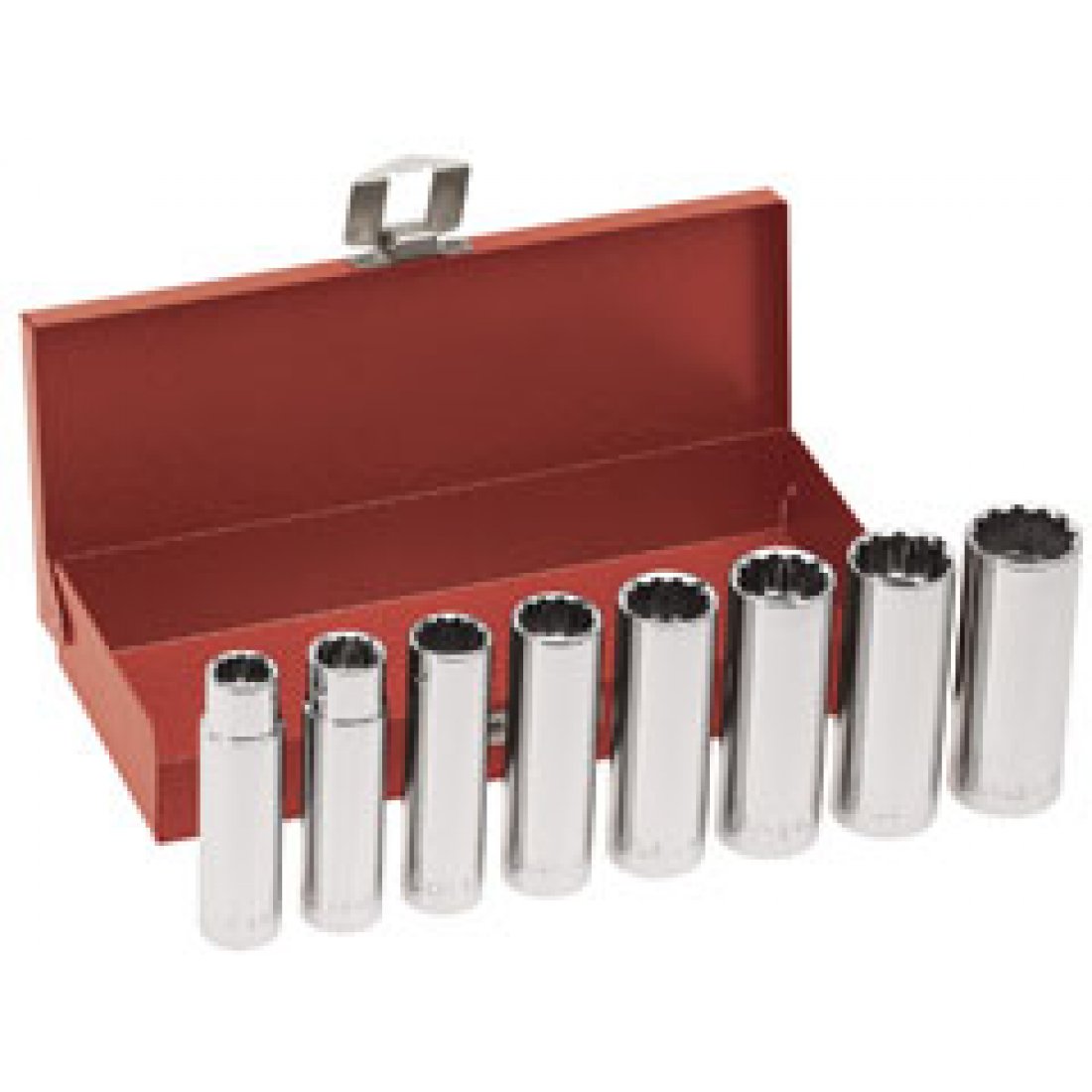 Wylaco Supply Klein 65512 16Piece 1/2Inch Drive Socket Wrench Set