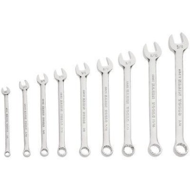 Klein 68402 9-Piece Combination Wrench Set