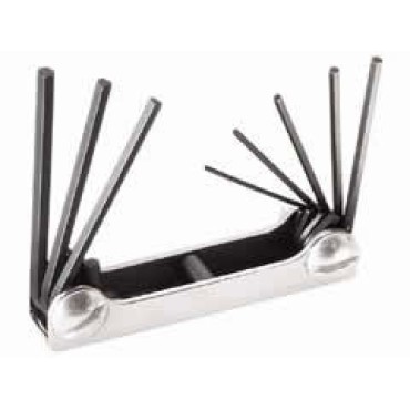 Klein Folding Hex-Key Set 8-Keys