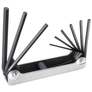 Klein Folding Hex-Key Set 9-Keys