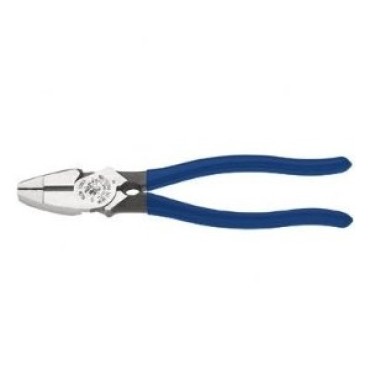 Klein 9-Inch High-Leverage Side-Cutting Pliers-Lineman's Bolt-Thread