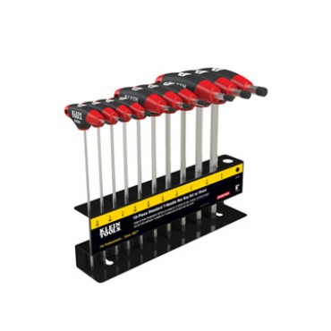 Klein JTH910E 10 Pc SAE Journeyman T- Handle Set With Stand
