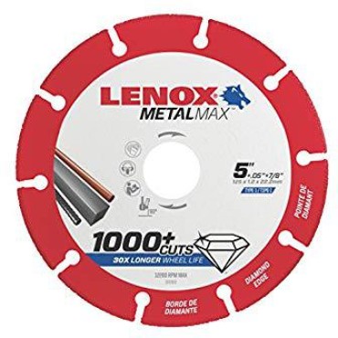 LENOX 1972922 5x7/8 CUTOFF WHEEL   