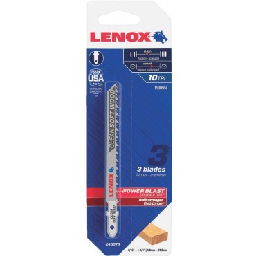 LENOX 1990964 3PK 10T JIG BLADE     