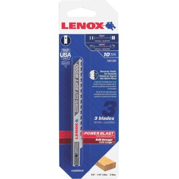 LENOX 1991389 3PK 10T JIG BLADE     