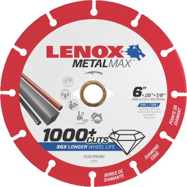 LENOX 1972923 6X7/8 CUTOFF WHEEL