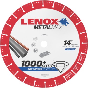 LENOX 1972932 14X1 CUTOFF WHEEL