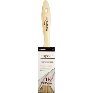 Linzer 1522-1.5 WHT BRISTLE BRUSH