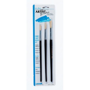 Linzer A673 3PC ARTIST BRUSH SET     