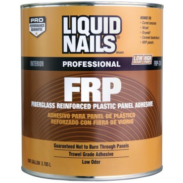 Liquid Nails FRP-310 1G LATEX FRP ADHESIVE