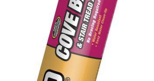 liquid nails cove base & stair tread adhesive
