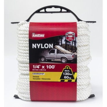 Mibro 342251 1/4X100 TW NYLON ROPE