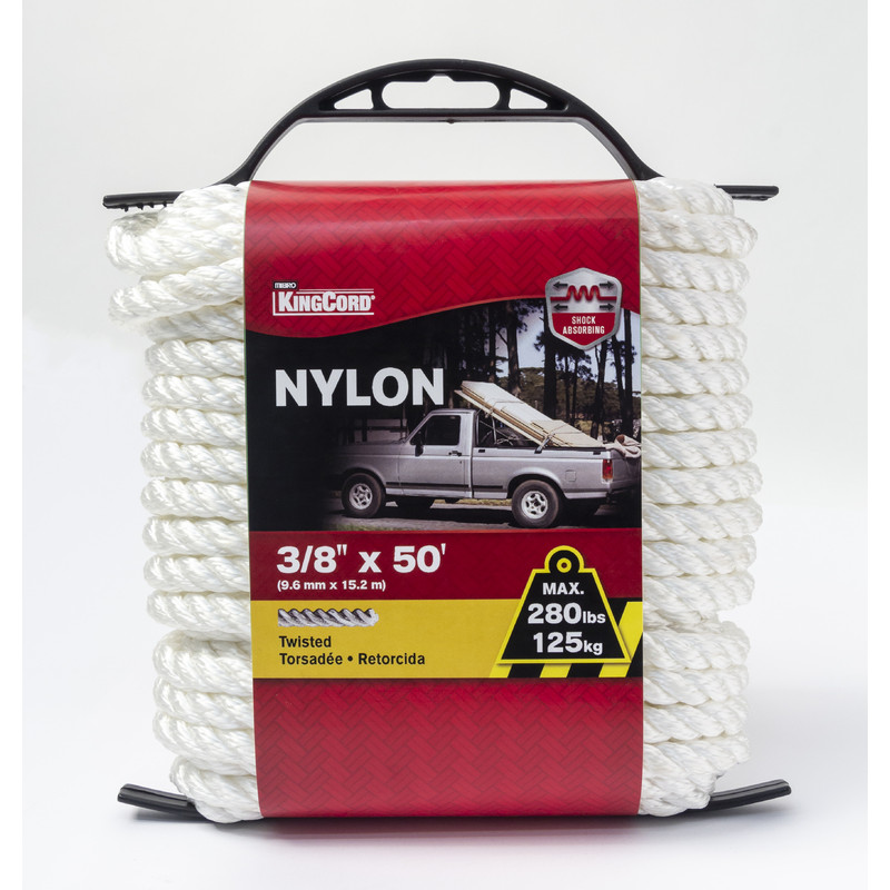 Mibro 342261 3/8X50 TW NYLON ROPE 