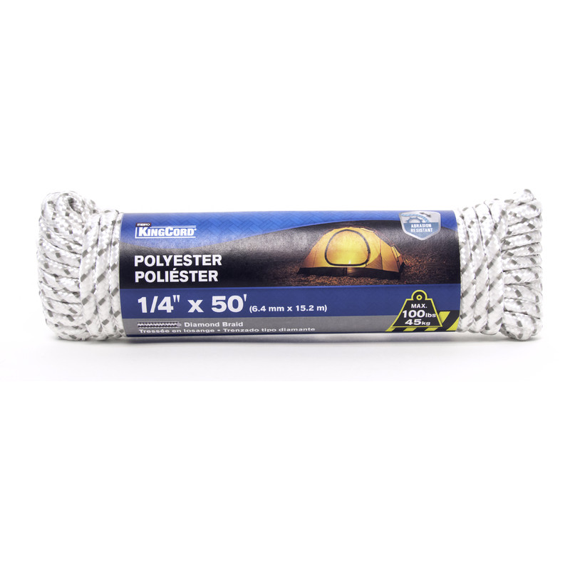 Mibro 342771 1/4X50 POLY ROPE     