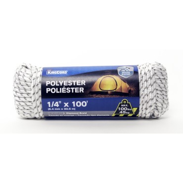 Mibro 342781 1/4X100 POLY ROPE    