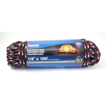 Mibro 342891 1/2x100 POLY ROPE    