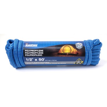 Mibro 342921 1/2X50 POLY ROPE     