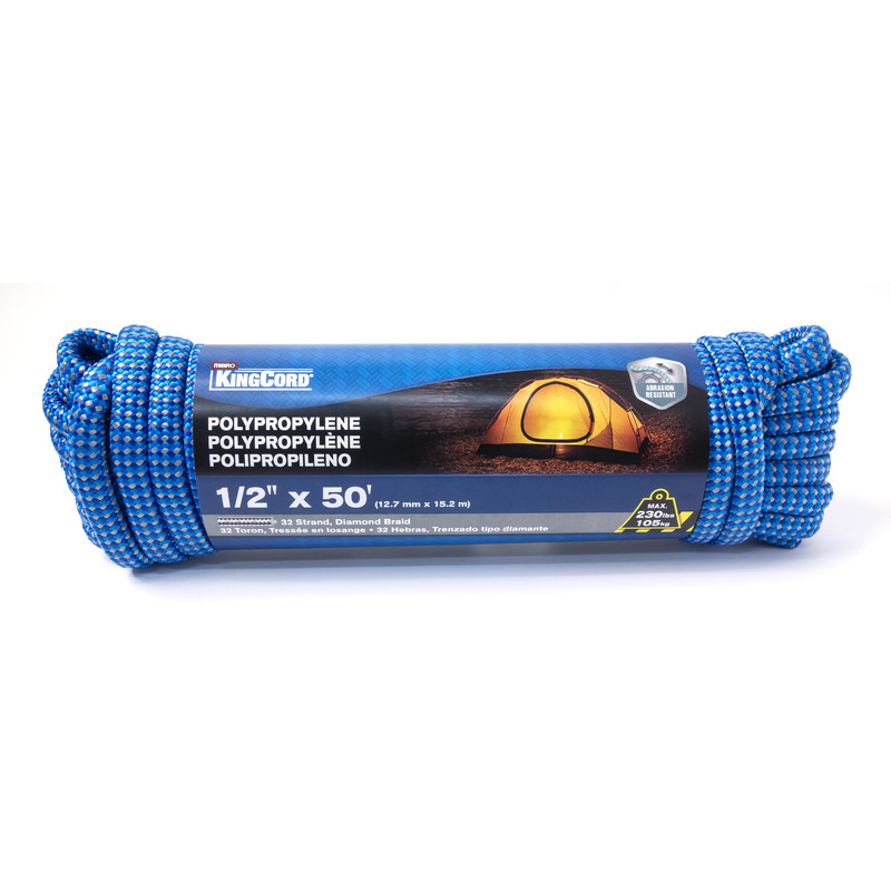 Mibro 342921 1/2X50 POLY ROPE     