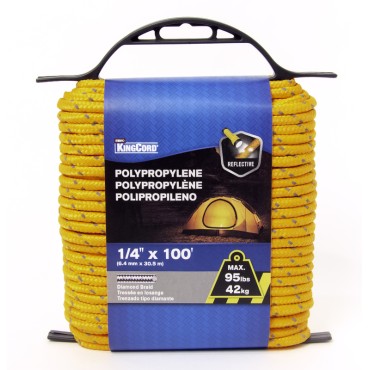 Mibro 459131 1/4x100 POLY ROPE    