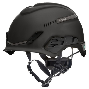 MSA V-Gard H1 Safety Helmet Trivent Black