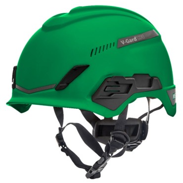 MSA V-Gard H1 Safety Helmet Trivent Green