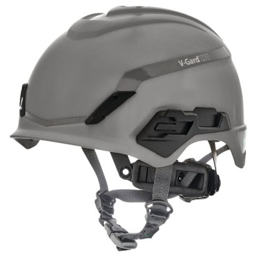 MSA V-Gard H1 Safety Helmet Novent Gray