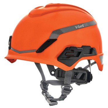 MSA V-Gard H1 Safety Helmet Novent Orange
