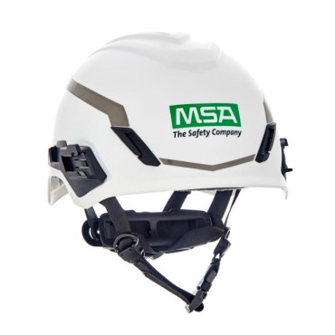MSA V-Gard H1 Safety Helmet Novent White