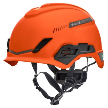 MSA V-Gard H1 Safety Helmet Trivent Orange