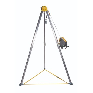 MSA Workman Confined Space Tripod Kit with SS 50' Rescuer